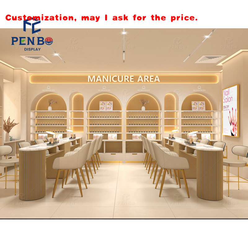 Interior Design Nail Salon - Bar à ongles de Style Simple