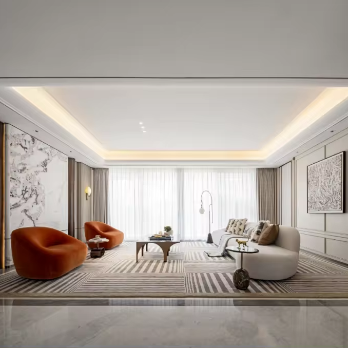 Interior Design And Construction - Sanhai Service de conception intérieure Plan