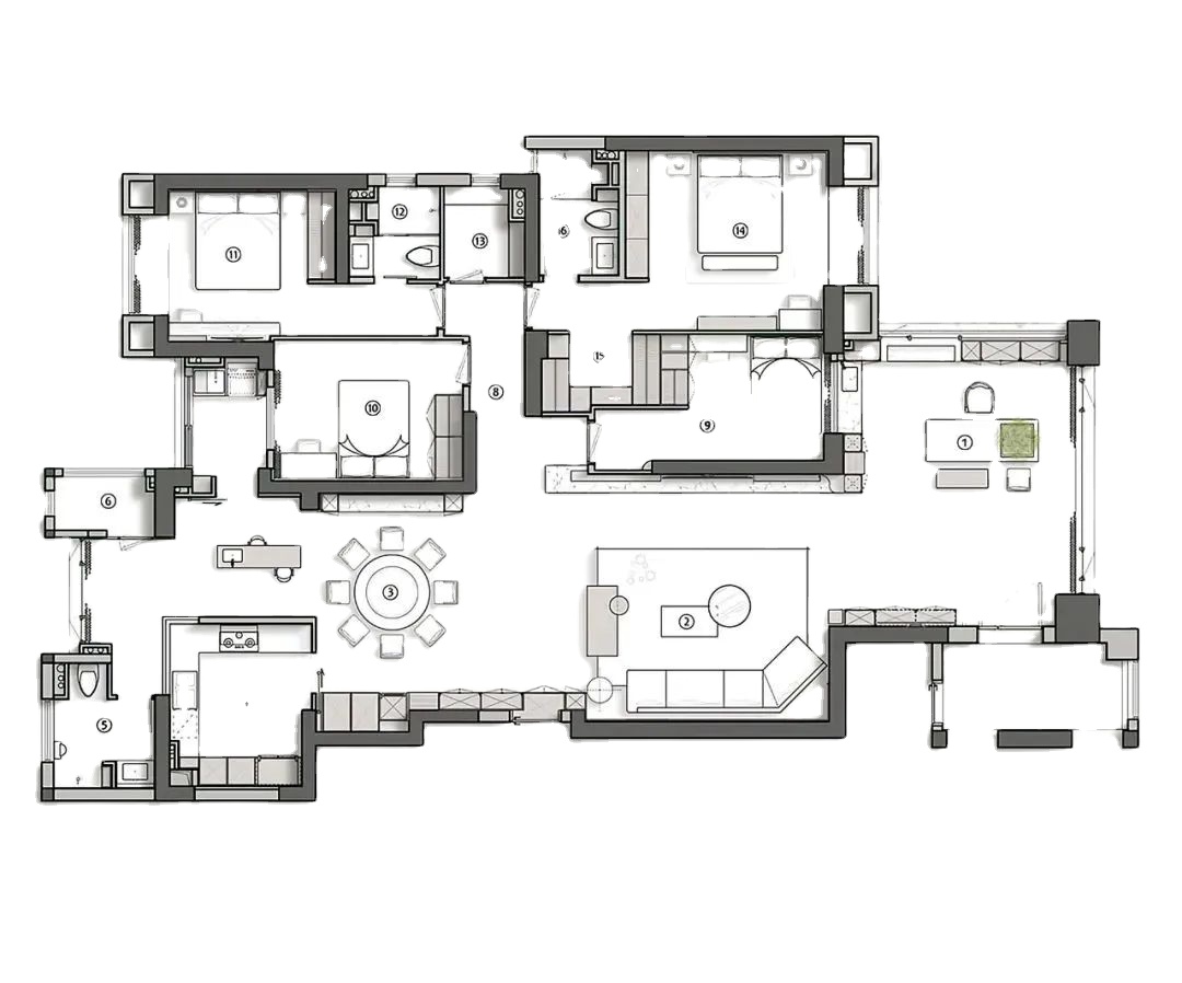 Interior Design And Construction - Sanhai House Plans Services de conception