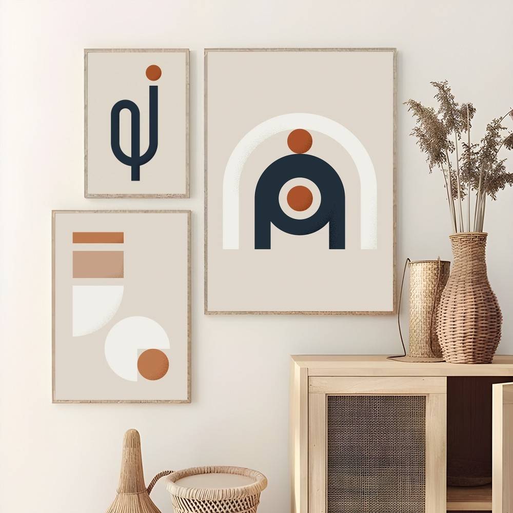 Interior Design Warm - Affiche de conception de couleur de