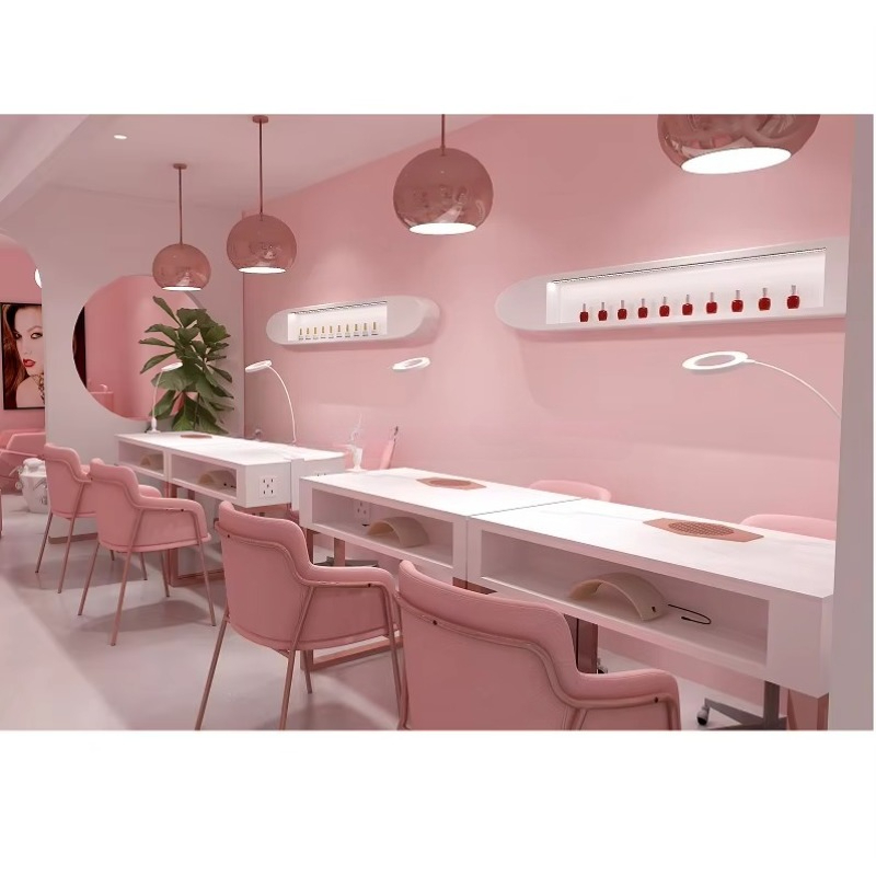 Interior Design Nail Salon - Meubles commerciaux modernes personnalisés pour Salon