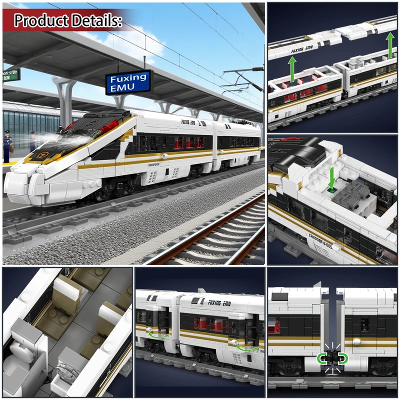 Interior Design And Build - Modèle de train à grande vitesse