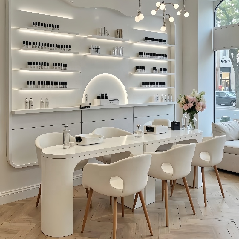 Interior Design Nail Salon - Meubles de salon de manucure haut