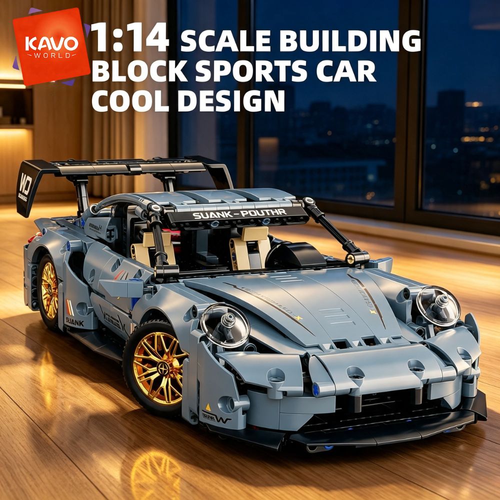 Interior Design And Build - KAVOWORLD 973 pièces Jouets Cool Blocs