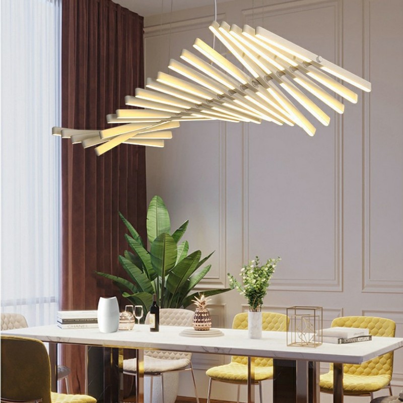 Lustre en arête de poisson nor - Interior Design Meeting Room avis et prix