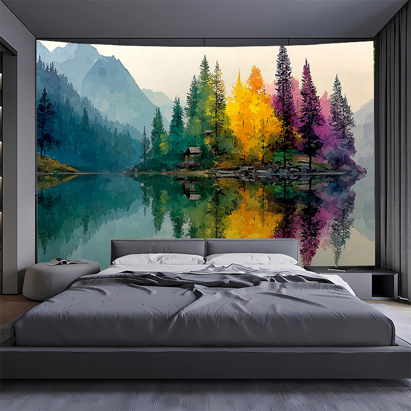 Papier peint mural coloré forê - Interior Design Hd avis et prix