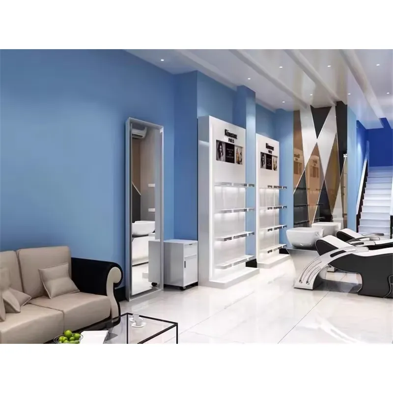 Étagères de présentation pour  - Interior Design Nail Salon avis et prix