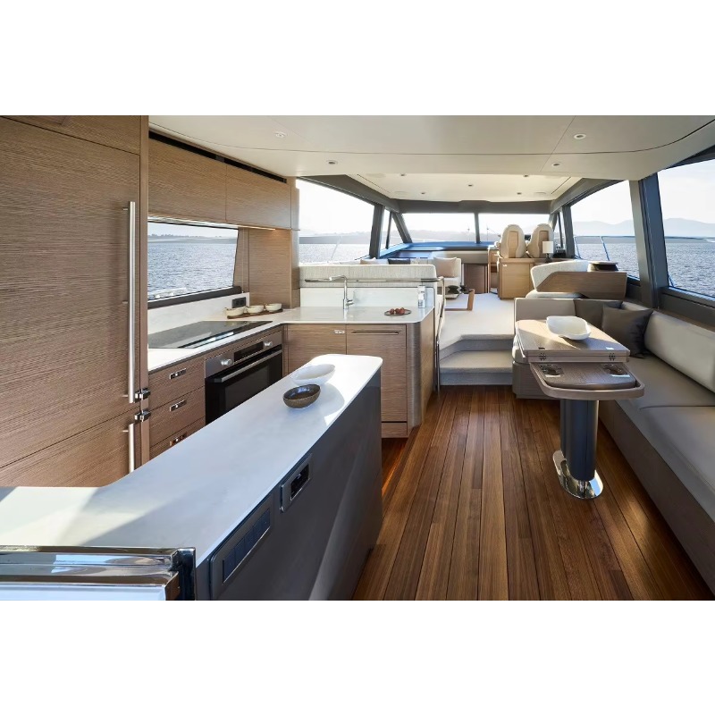 Yacht à moteur de luxe personn - Interior Design Deck avis et prix