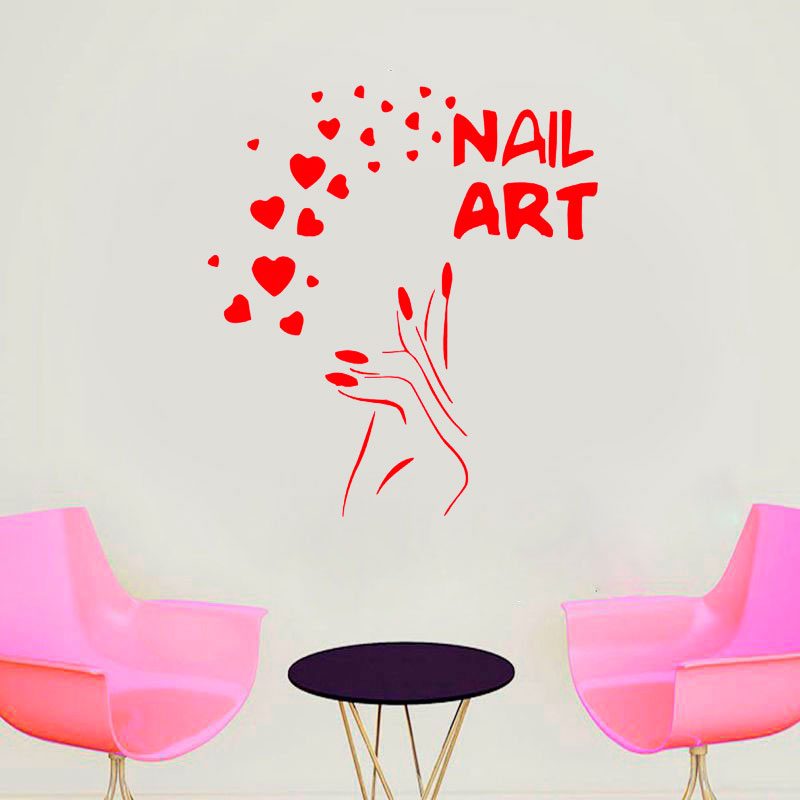N64.Art-Décalcomanies murales  - Interior Design Nail Salon avis et prix