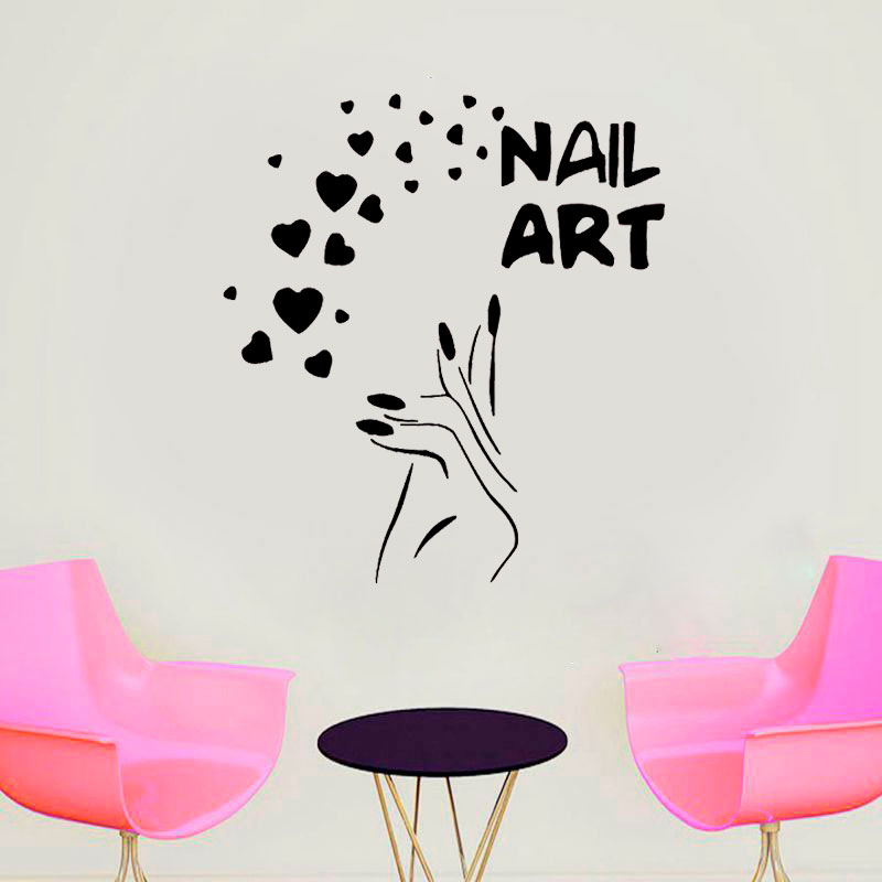 N64.Art-Décalcomanies murales  - Interior Design Nail Salon avis et prix