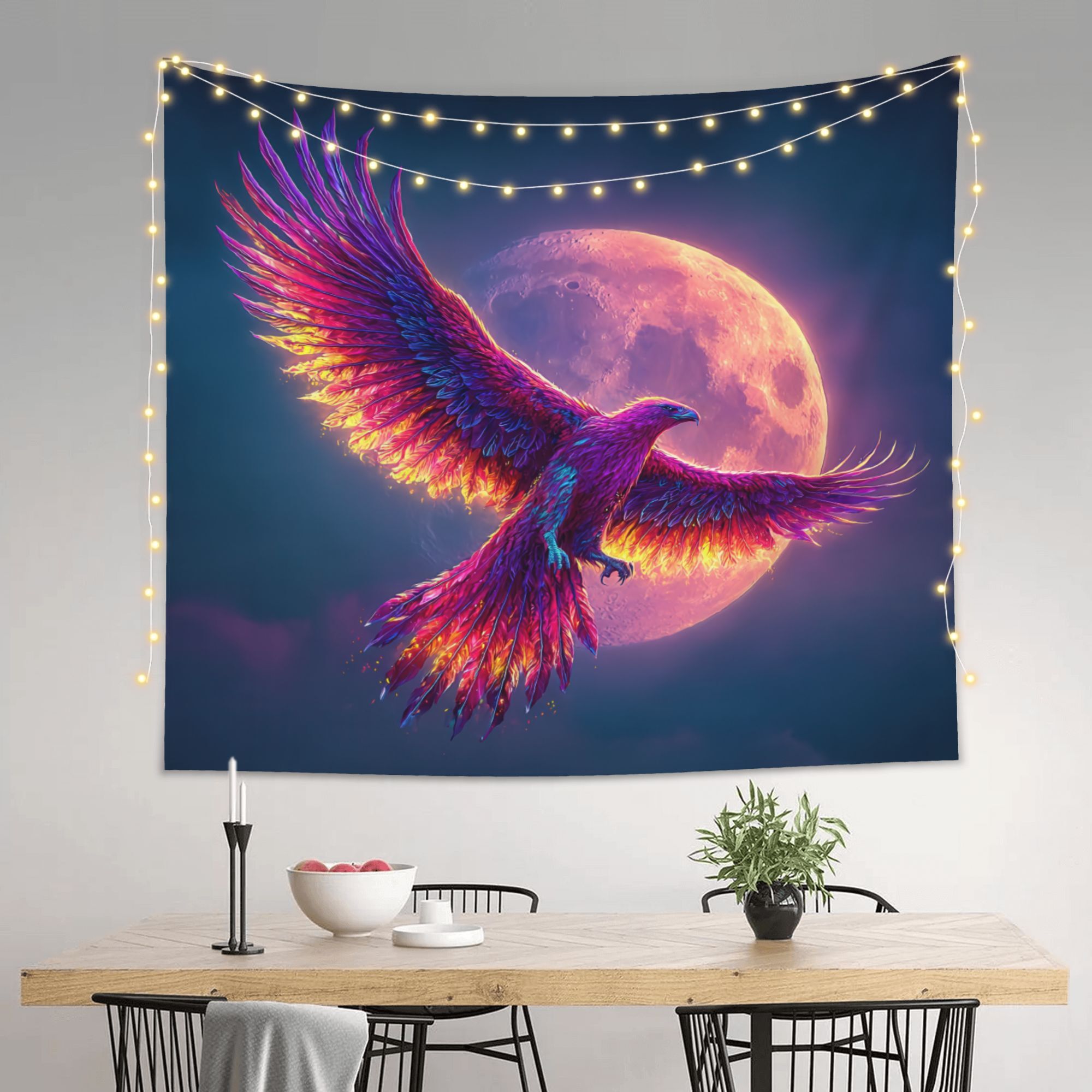Phoenix lune ciel tapisserie m - Interior Design Hd avis et prix