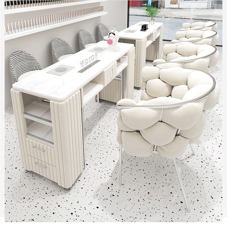 Ensemble table et chaise de ma - Interior Design Nail Salon avis et prix