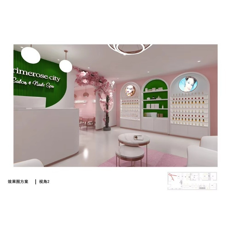 Meubles commerciaux modernes p - Interior Design Nail Salon avis et prix