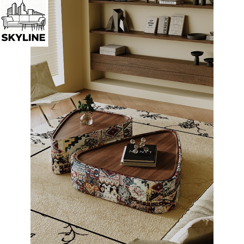Table basse d'angle triangulai - Geometric Shelf Triangle avis et prix