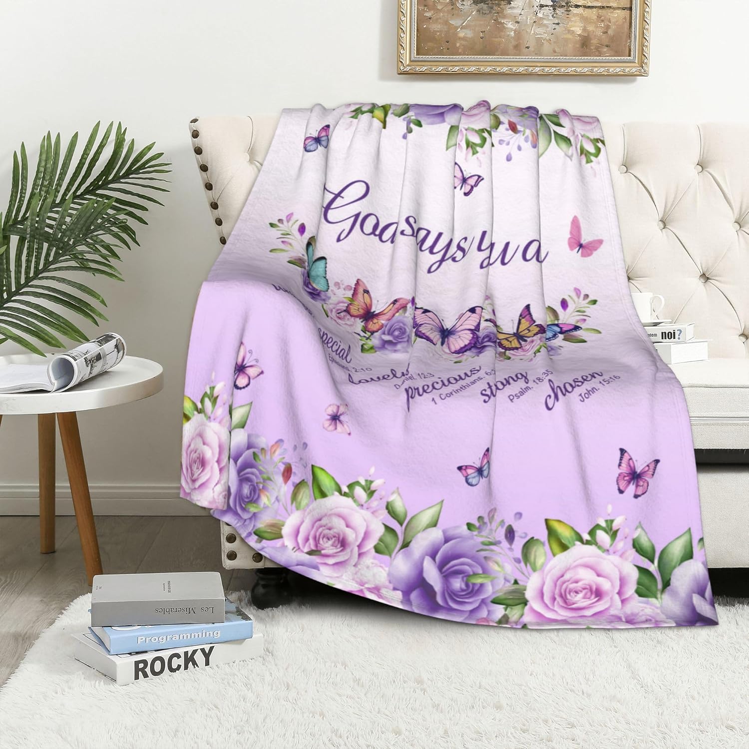 Couverture polaire avec citati - Interior Design Warm avis et prix