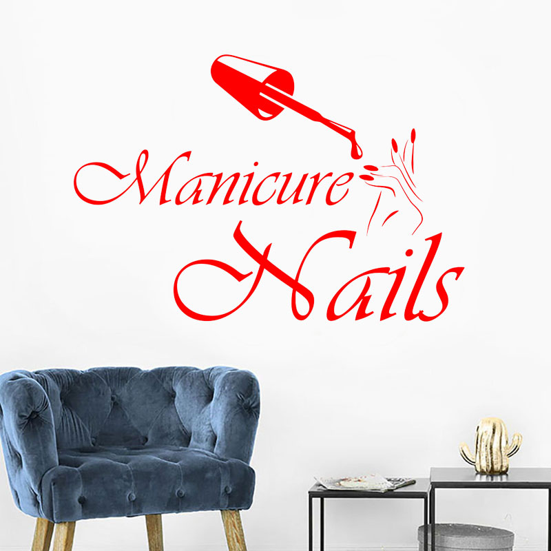 Autocollant Mural de fenêtre e - Interior Design Nail Salon avis et prix