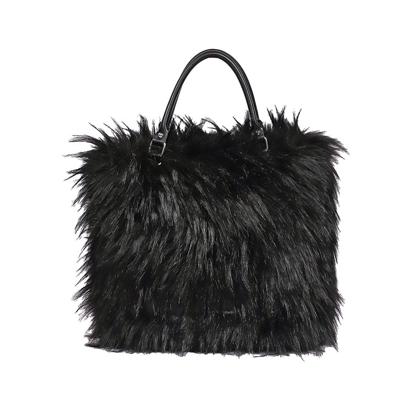 Sac à bandoulière en fausse fo - Interior Design Warm avis et prix