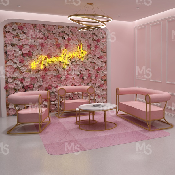 MS-DISPLAY Meubles de salon de - Interior Design Nail Salon avis et prix