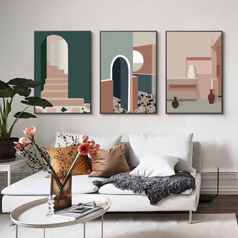 Art de toile de bâtiment Moran - Interior Design And Build avis et prix